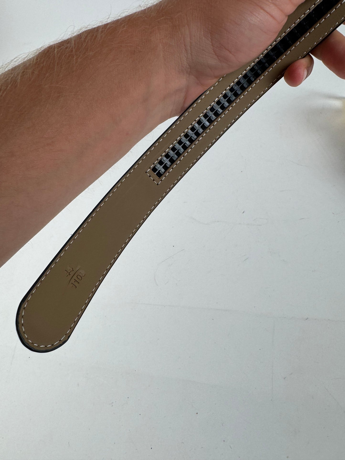 Vintage Givenchy Leather belt black