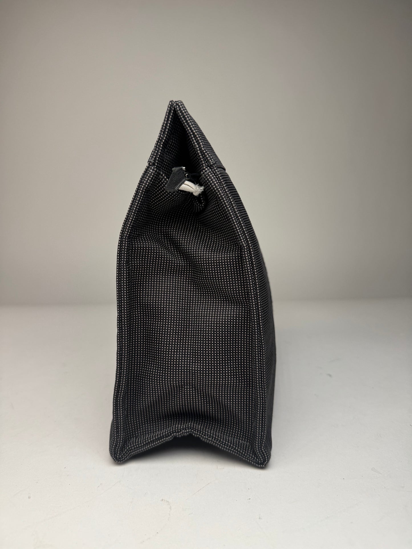 Vintage Hermes Paris Clutch Anthracite Black