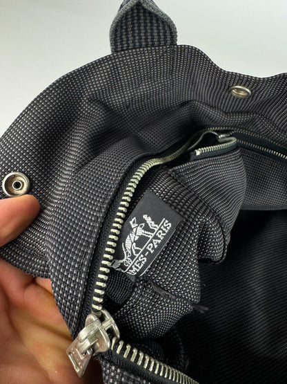 Vintage Hermes Tote Bag Anthracite Black