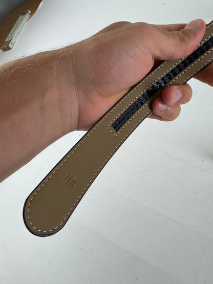 Vintage Yves Saint Laurent Leather belt black