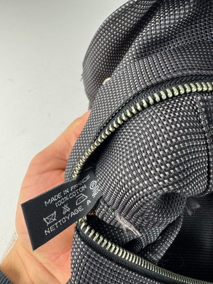 Vintage Hermes Tote Bag Anthracite Black