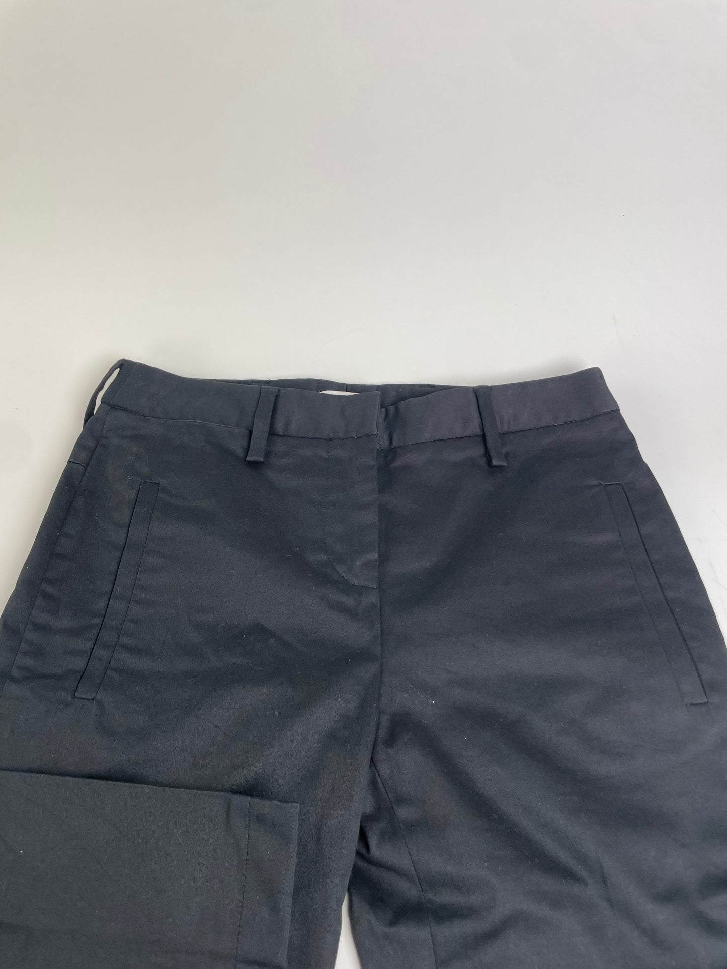 Vintage Miu Miu Viscose Trousers Black S