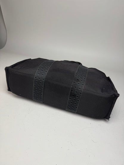 Vintage Hermes Tote Bag Anthracite Black