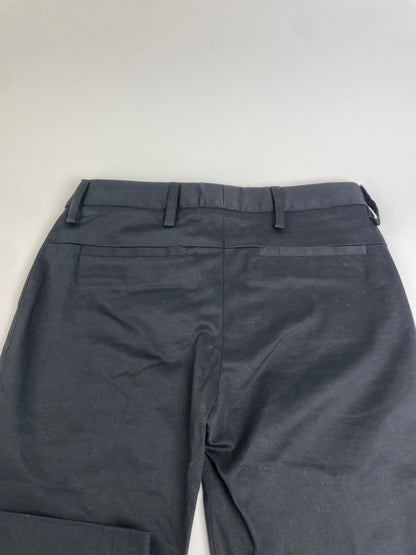 Vintage Miu Miu Viscose Trousers Black S