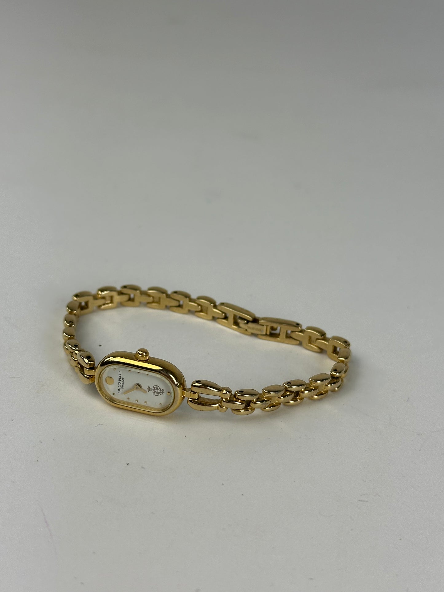 Vintage Emilio Pucci Watch Gold-Tone