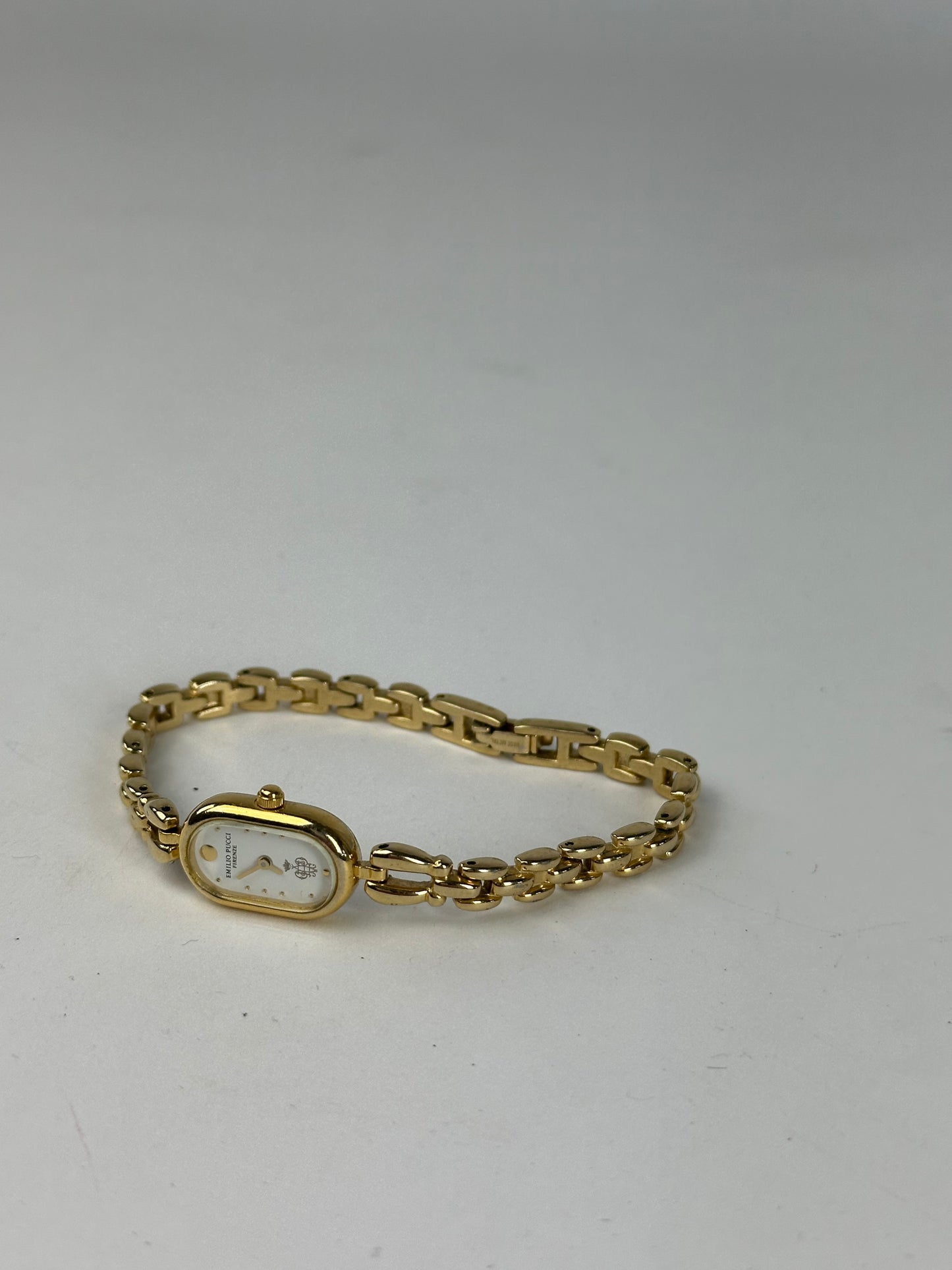 Vintage Emilio Pucci Watch Gold-Tone