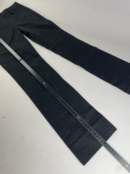 Vintage Miu Miu Viscose Trousers Black S