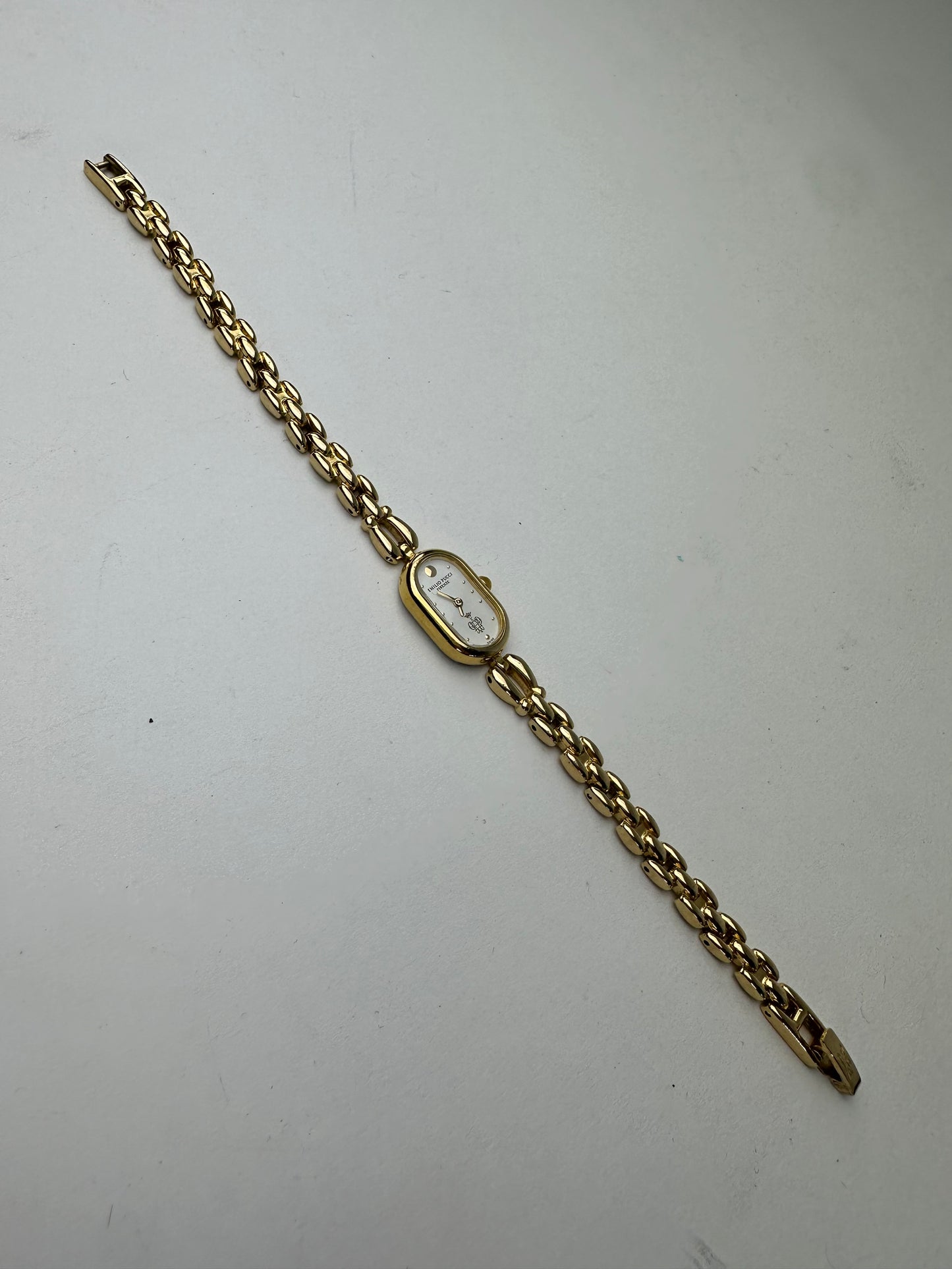 Vintage Emilio Pucci Watch Gold-Tone