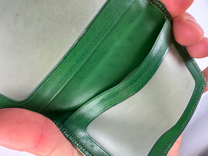 Vintage Louis Vuitton Epi Card Holder Green