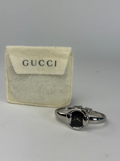 Vintage Gucci 1400L Quartz Watch Silver