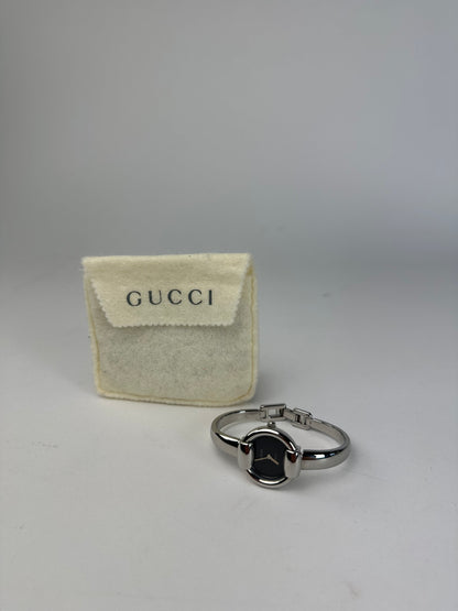 Vintage Gucci 1400L Quartz Watch Silver