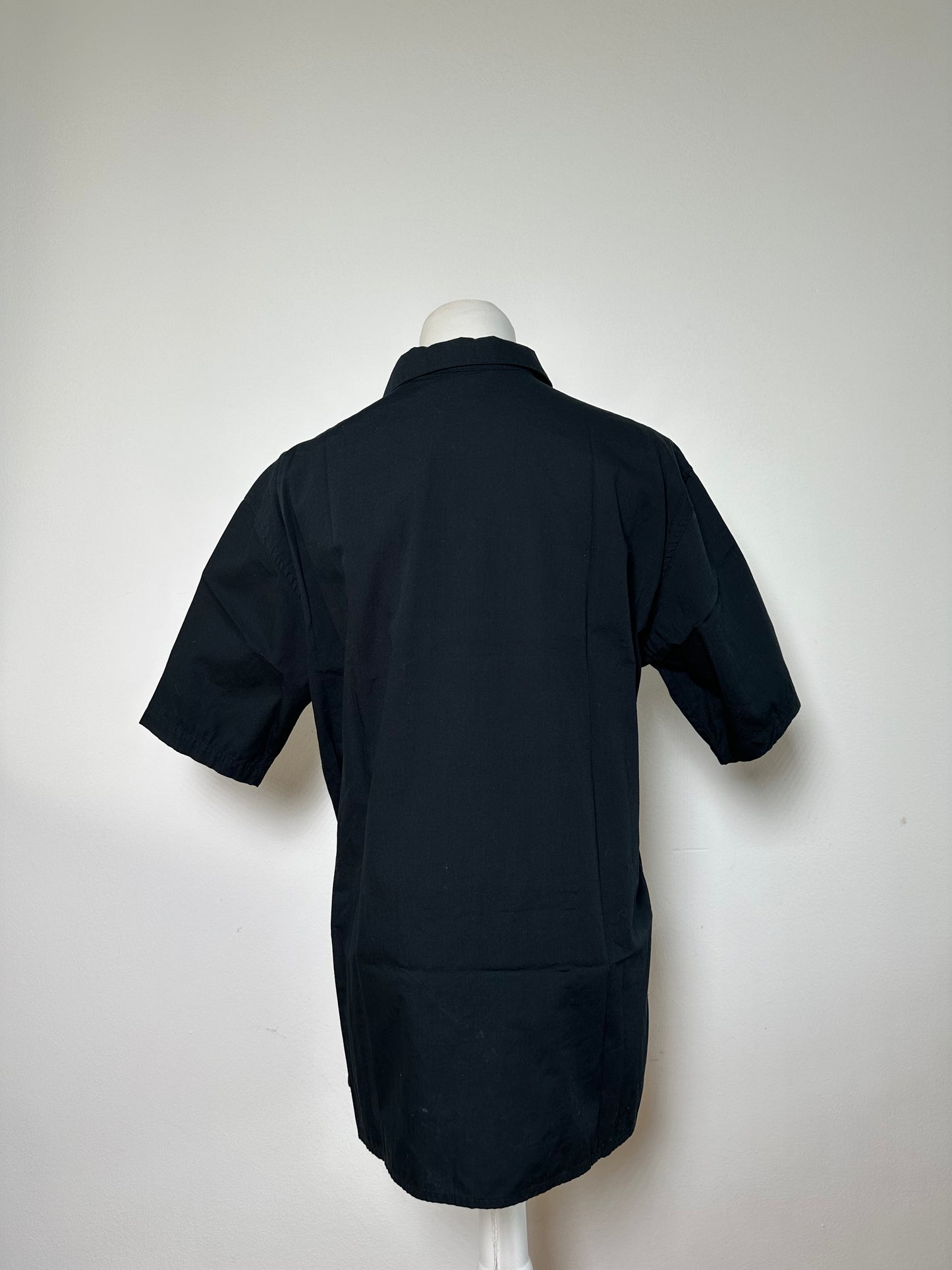 Vintage Issey Miyake Hai Sporting Cotton Shirt Black Gold M