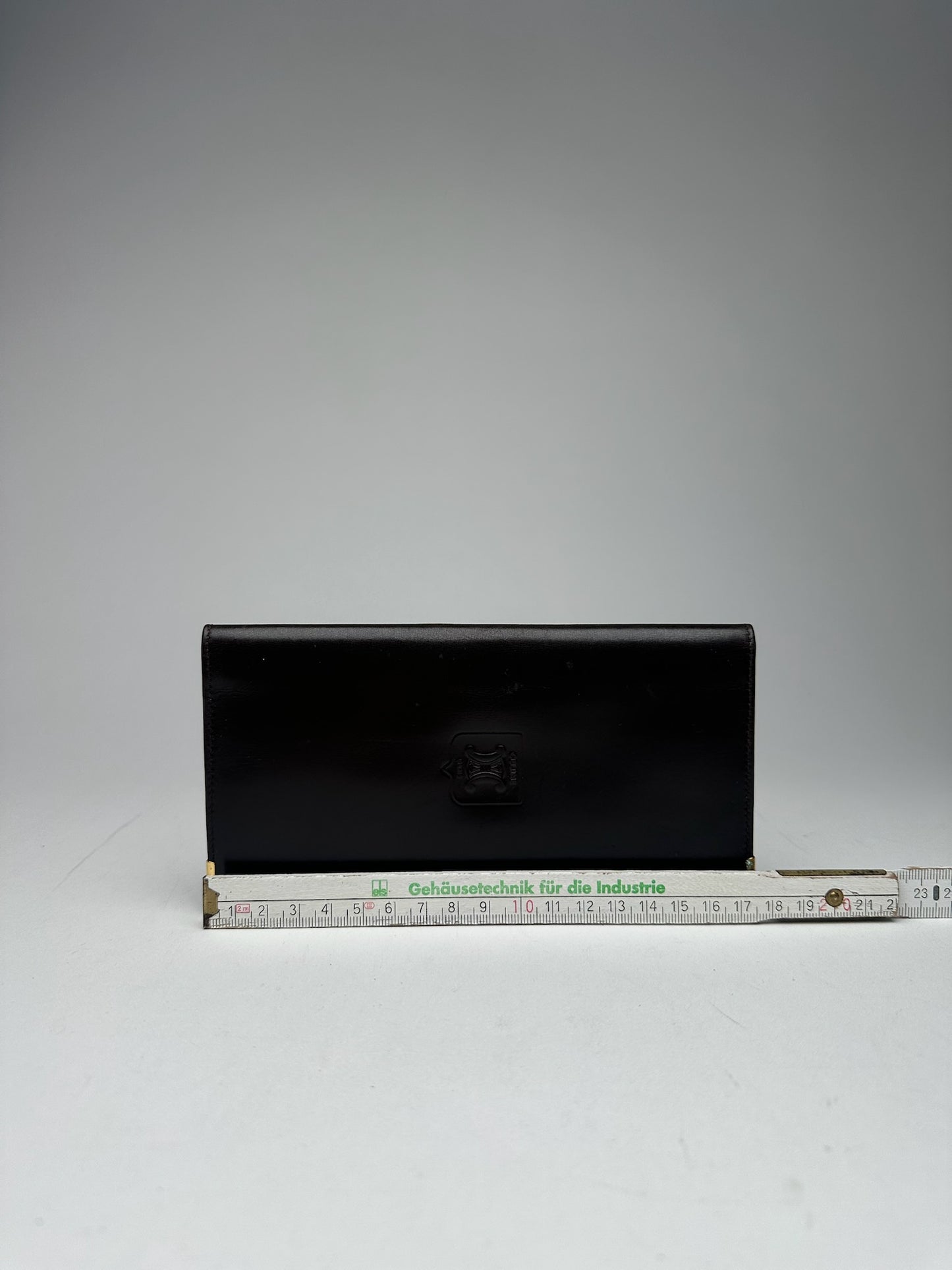 Vintage Celine Leather card holder ID holder black