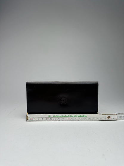 Vintage Celine Leather card holder ID holder black