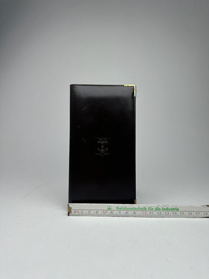 Vintage Celine Leather card holder ID holder black