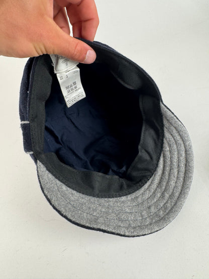 Vintage Vivienne Westwood wool Hat navy black S/m