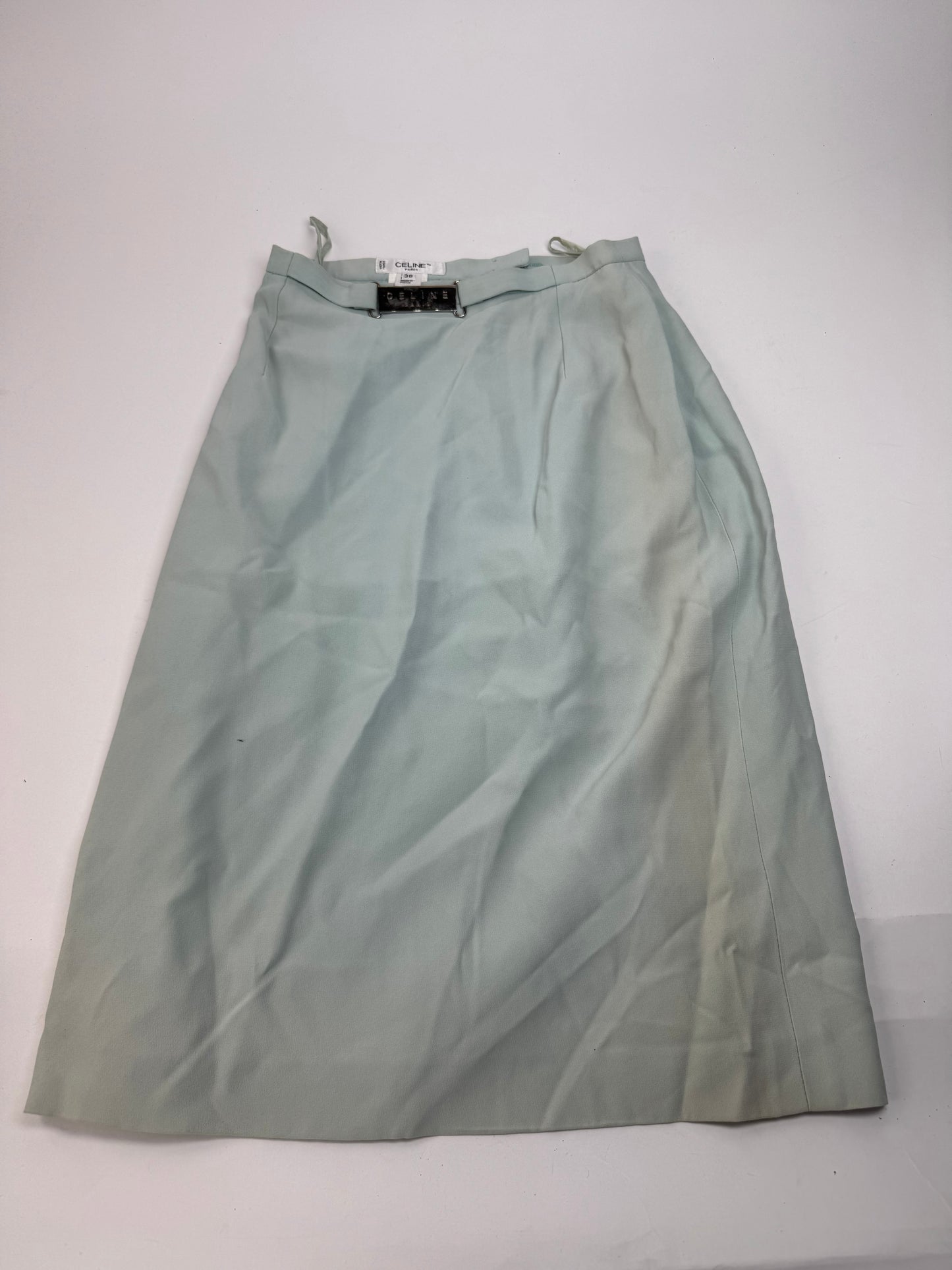 Vintage Celine Skirt turquoise S