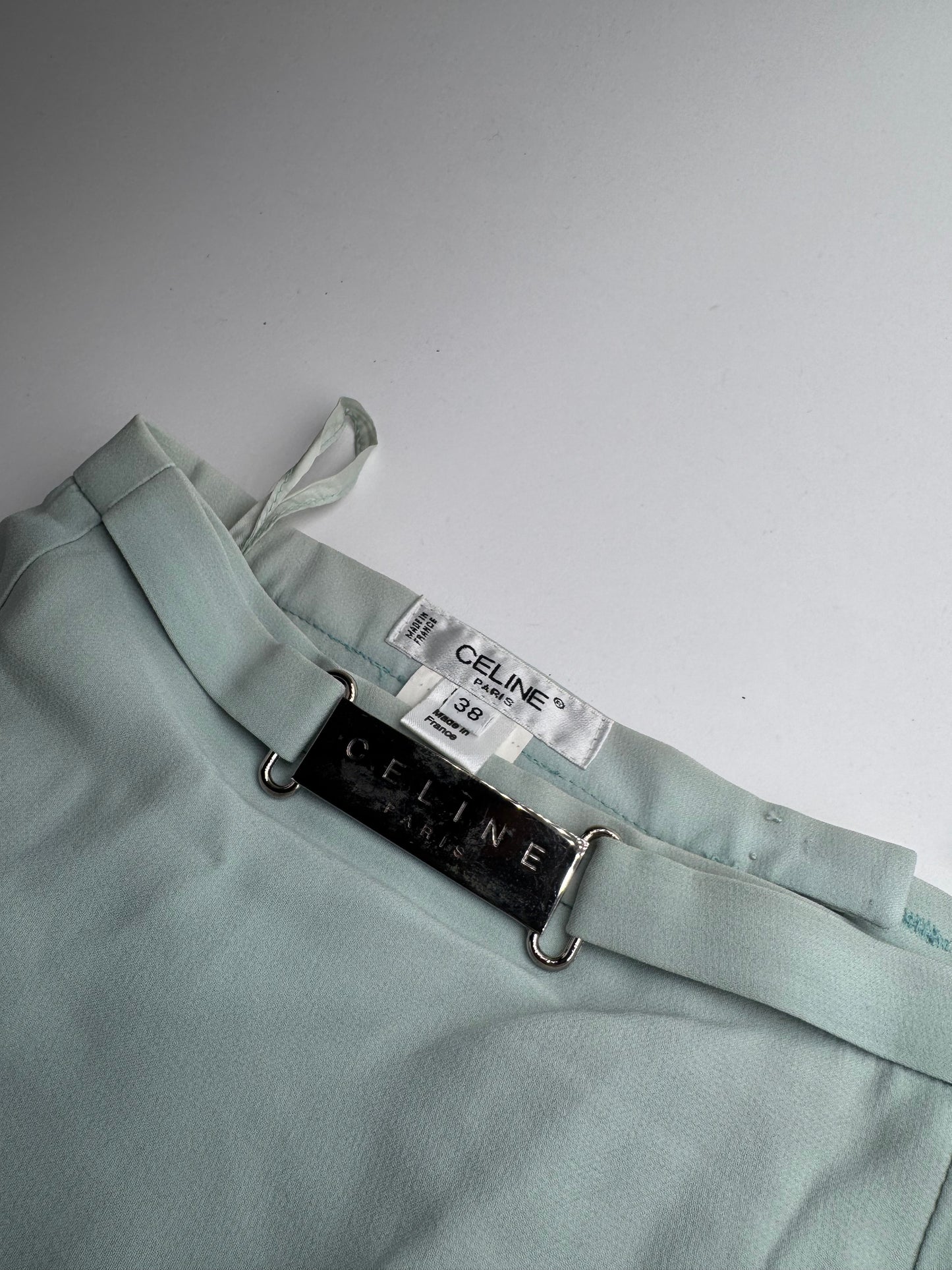 Vintage Celine Skirt turquoise S