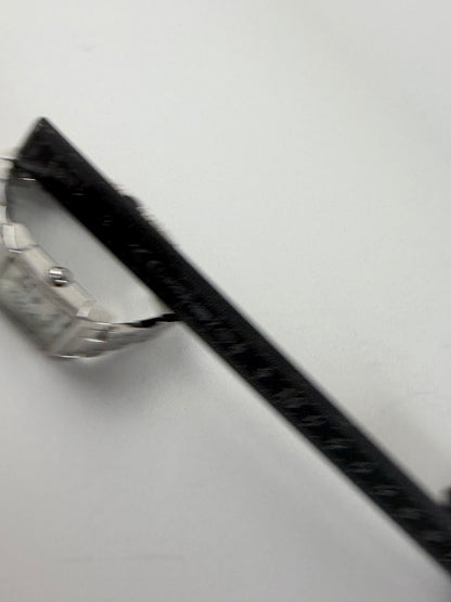 Vintage Emporio Armani Stainless Steel Bracelet Watch Silver Cream