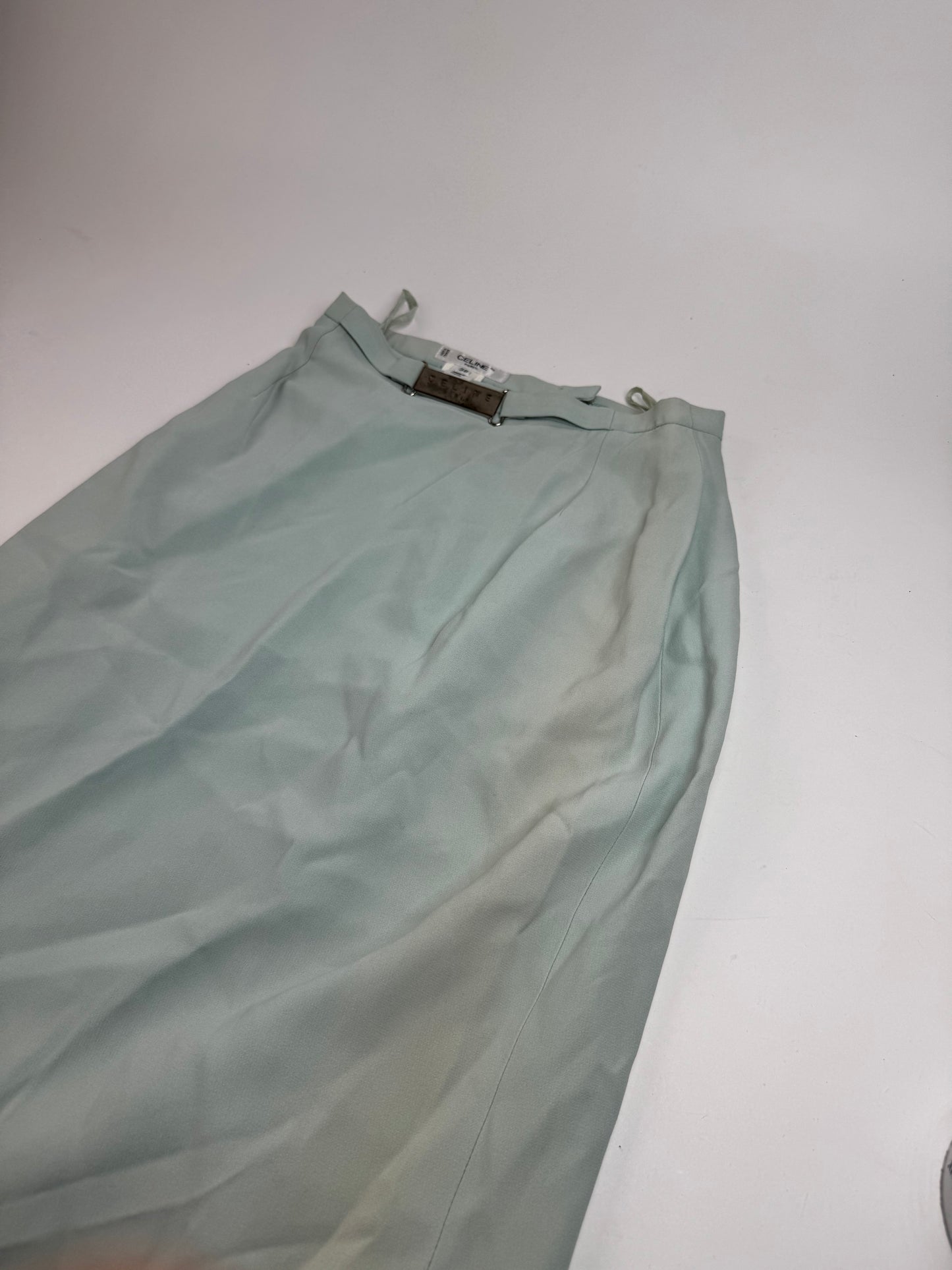 Vintage Celine Skirt turquoise S