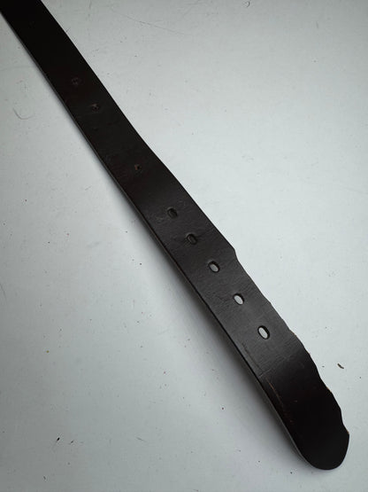 Vintage Cartier Leather Belt Brown