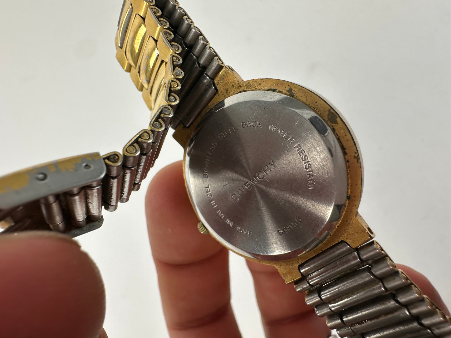 Vintage Givenchy Paris Quartz Watch Gold-Tone