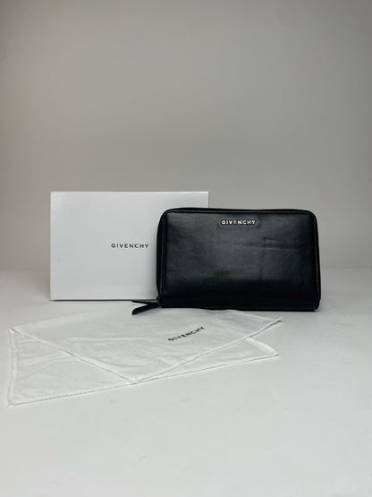 Vintage Givenchy Leather Clutch Black
