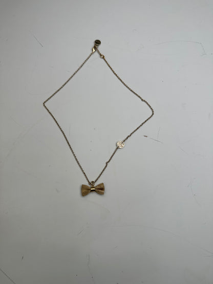 Vintage Chloe Chain Link Necklace Gold-Tone Metal