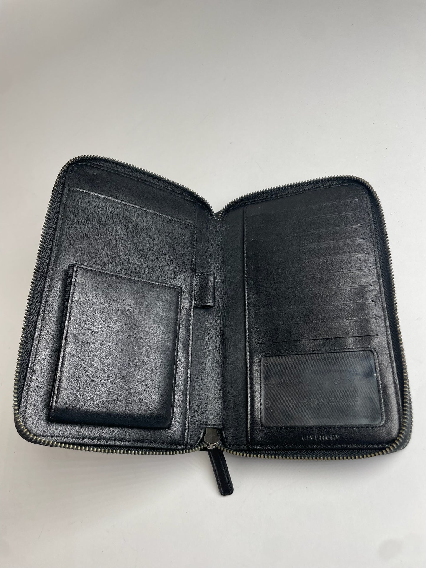 Vintage Givenchy Leather Clutch Black