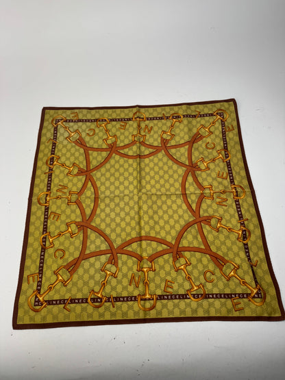 Vintage Celine Scarf Yellow