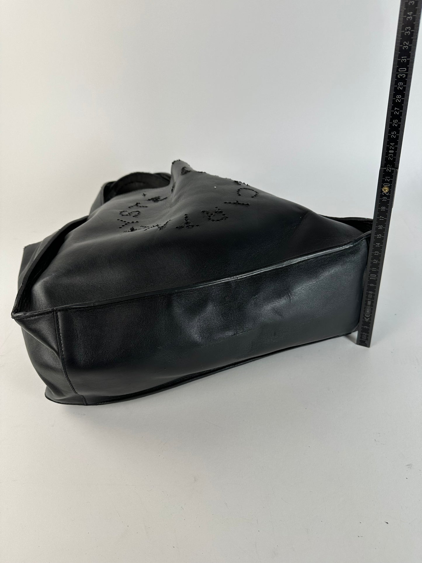 Vintage Stella McCartney Tote Bag Vegan Leather Black