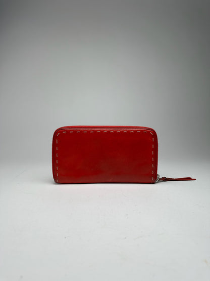 Vintage Miu Miu Leather Wallet red