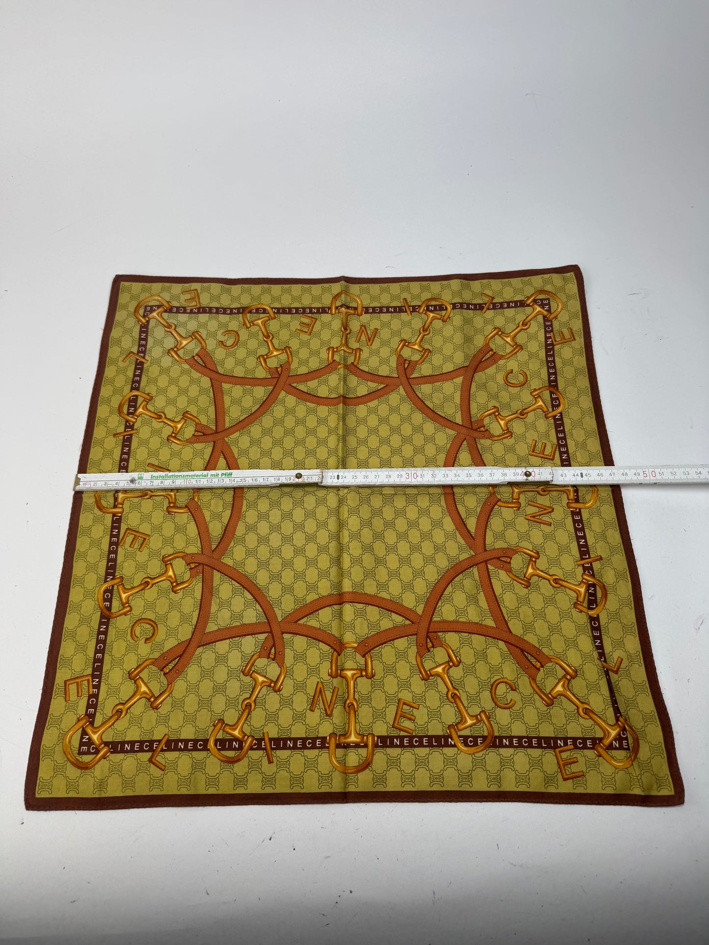 Vintage Celine Scarf Yellow