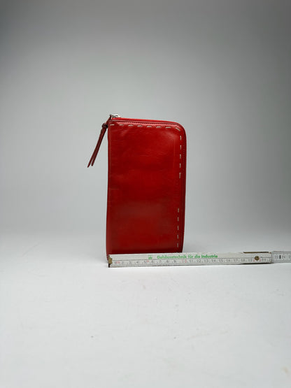 Vintage Miu Miu Leather Wallet red