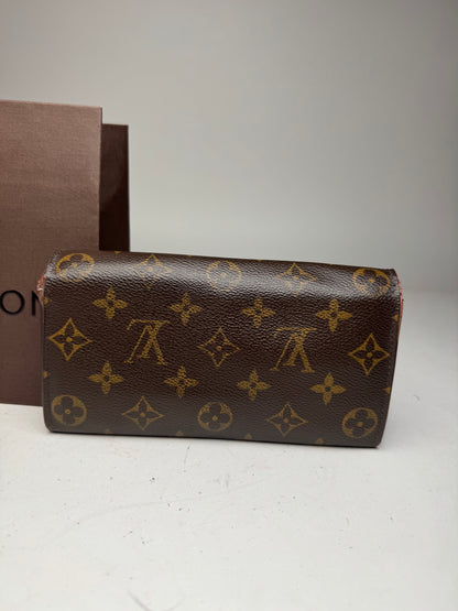 Vintage Louis Vuitton Monogram Leather Wallet Brown