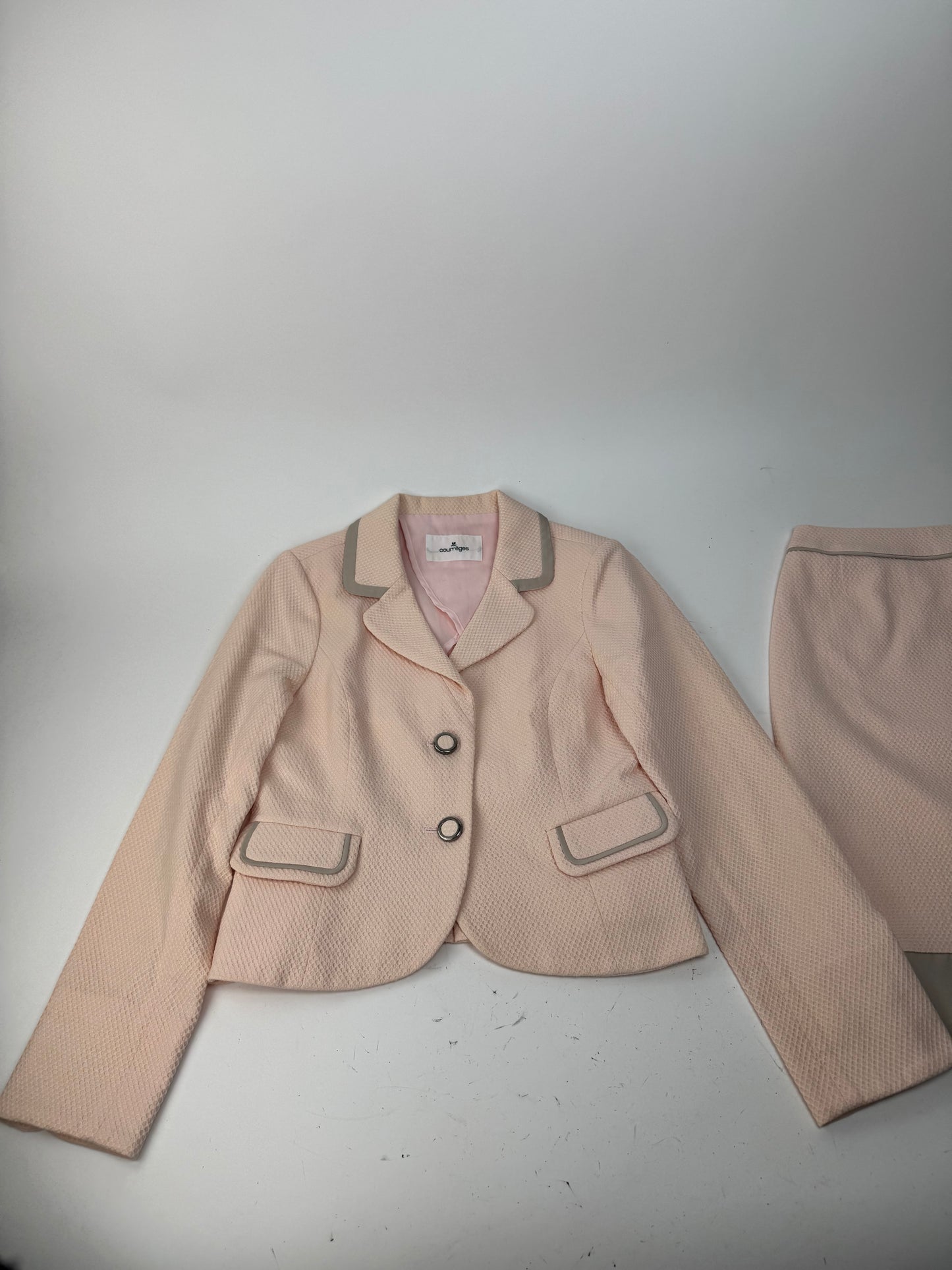 Vintage Courreges Twin Set Pink