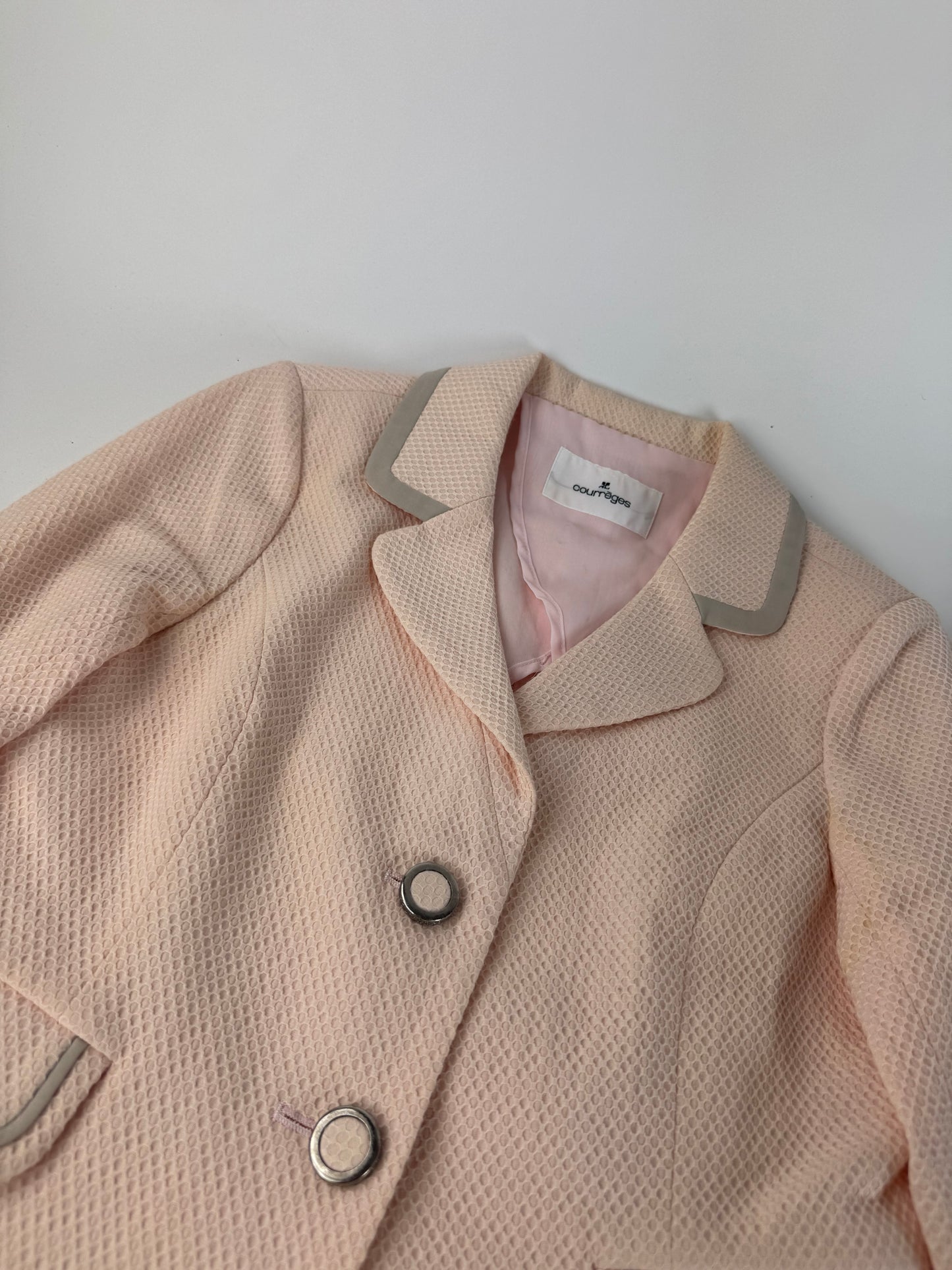 Vintage Courreges Twin Set Pink
