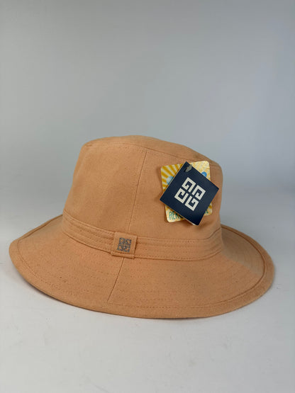 Vintage Givenchy Bucket Hat Cotton Peach