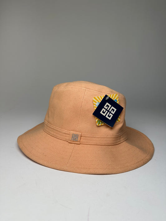 Vintage Givenchy Bucket Hat Cotton Peach