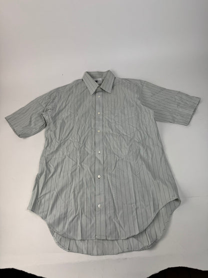 Vintage Issey Miyake Checked Shirt White M