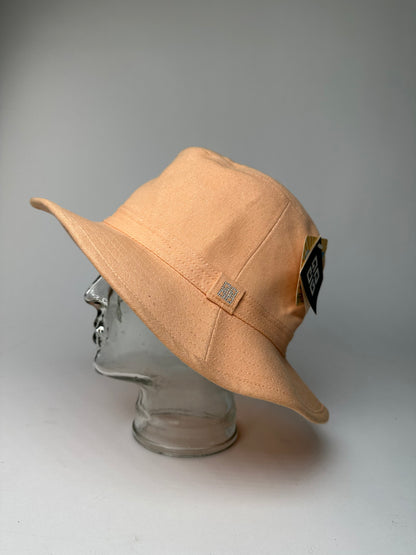 Vintage Givenchy Bucket Hat Cotton Peach