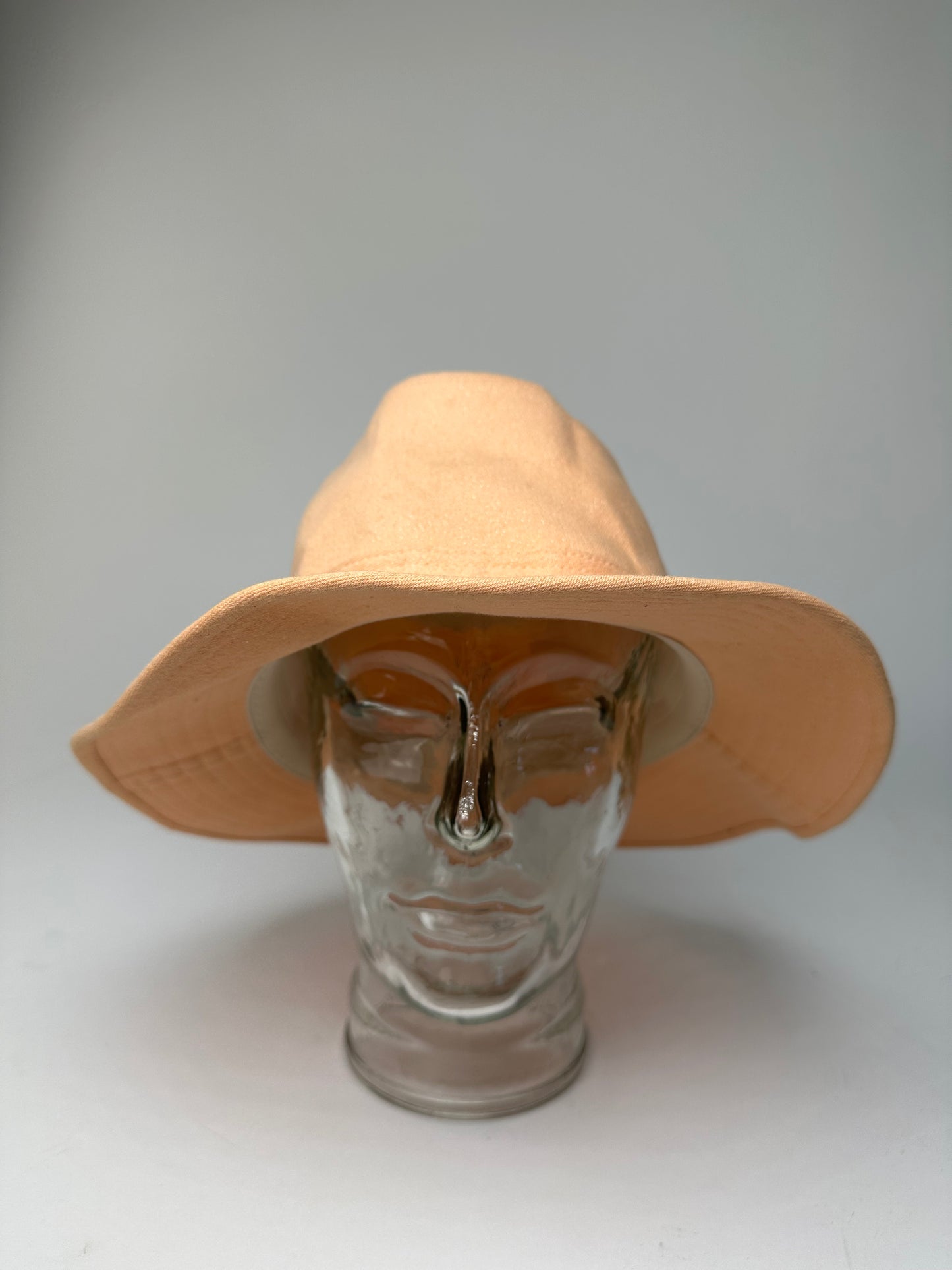 Vintage Givenchy Bucket Hat Cotton Peach