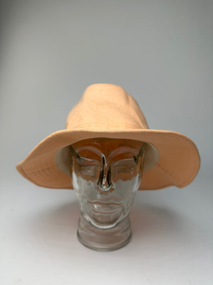Vintage Givenchy Bucket Hat Cotton Peach