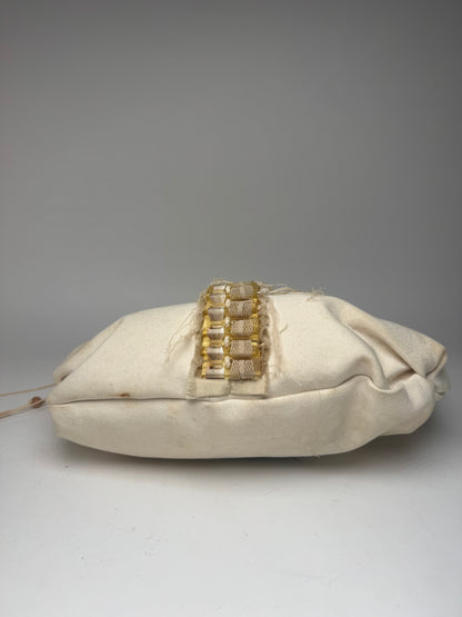 Vintage Stella Mc Cartney Canvas Tote Bag beige