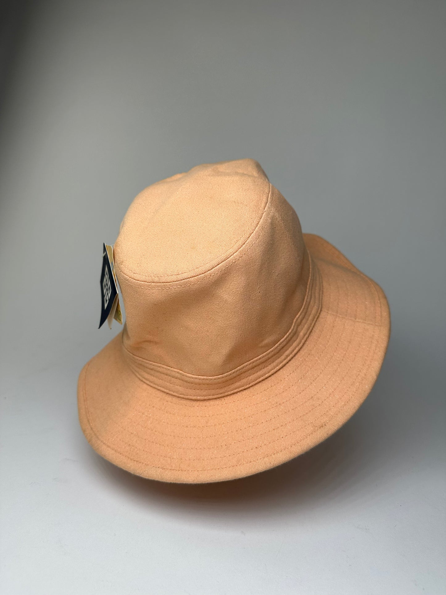 Vintage Givenchy Bucket Hat Cotton Peach