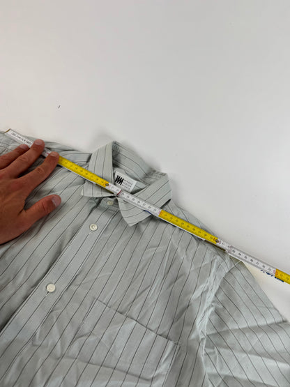 Vintage Issey Miyake Checked Shirt White M