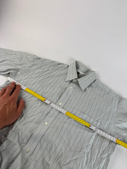 Vintage Issey Miyake Checked Shirt White M