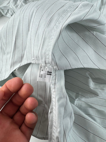 Vintage Issey Miyake Checked Shirt White M