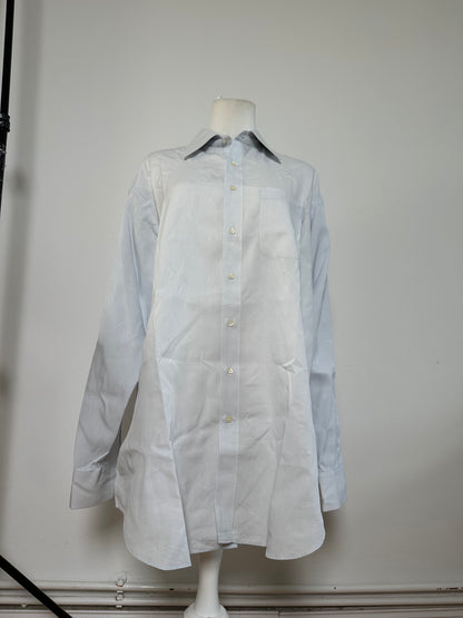 Vintage Yves Saint Laurent Men's Cotton Shirt Light Blue L