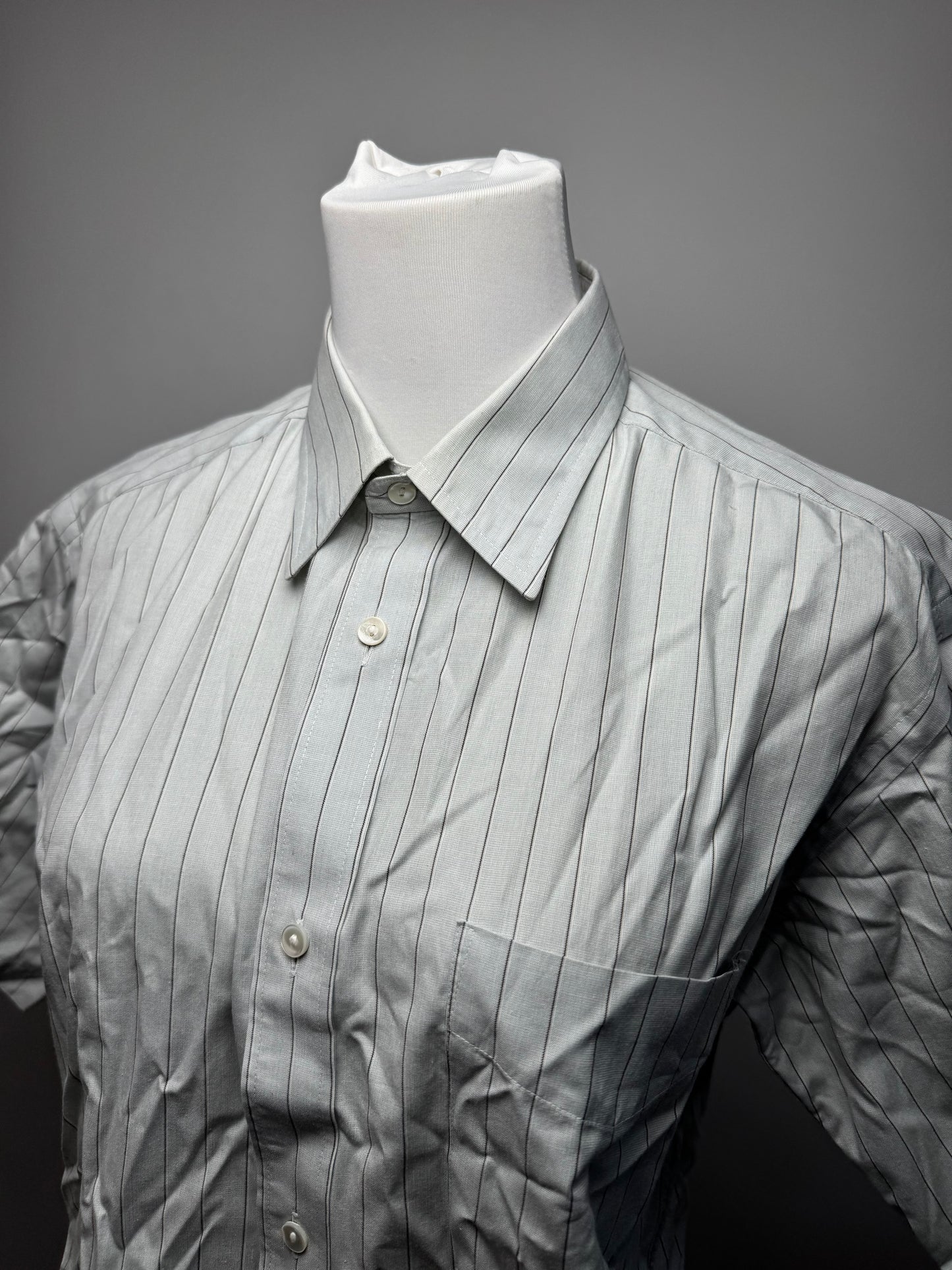 Vintage Issey Miyake Checked Shirt White M